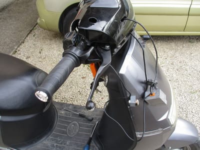 Test d'une poignée des gaz AliExpress