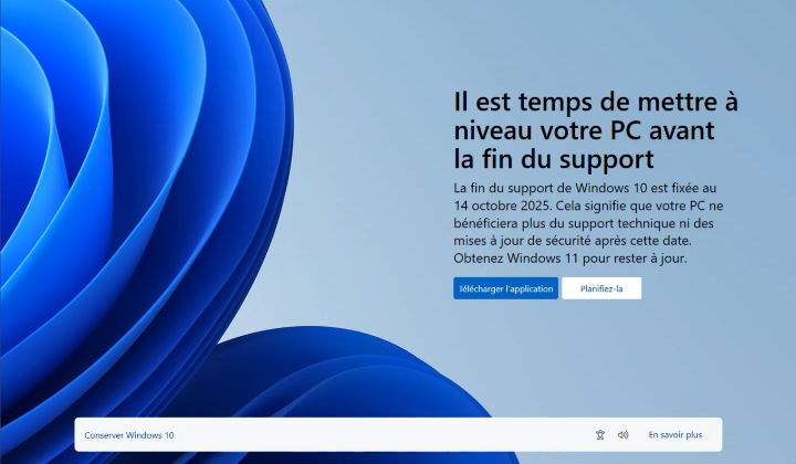 Windows 10 tire sa révérence, Microsoft accusé de pousser au renouvellement des PC