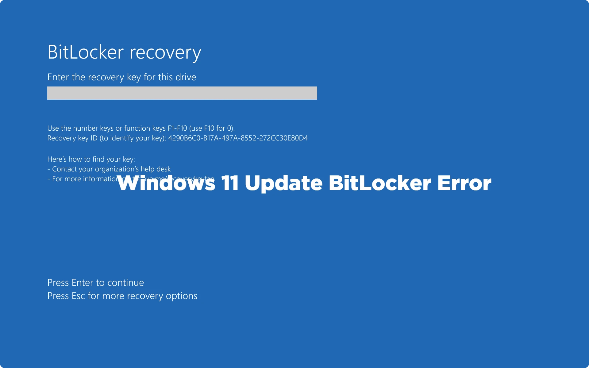 Windows 11 : attention, un bug peut activer BitLocker au démarrage