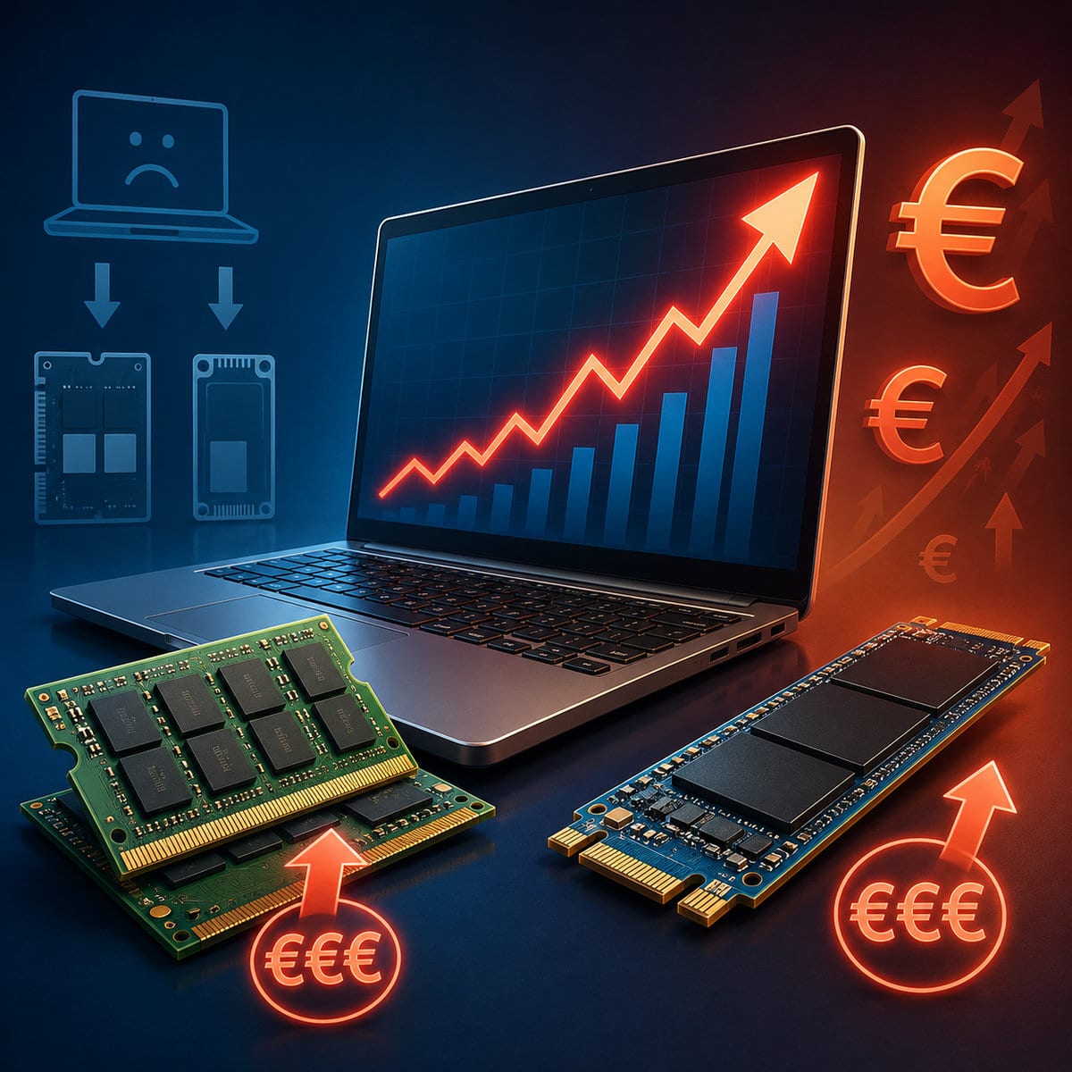 La crise mondiale de la mémoire : comment le boom de l’IA pourrait faire grimper les prix des smartphones, PC et consoles jusqu’en 2028