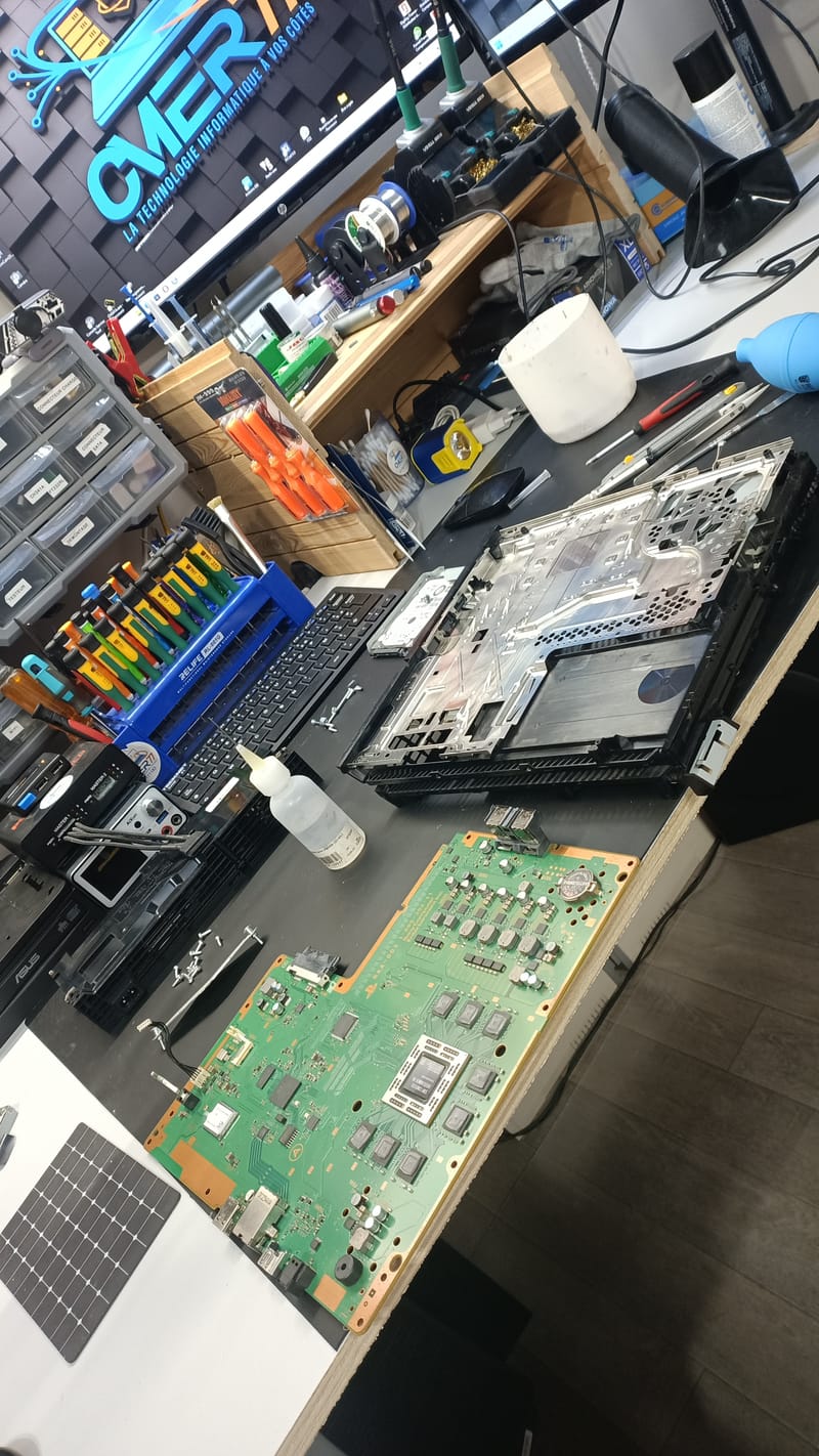 Restaurer le Plaisir du Jeu : Instantanés de Réparation de Consoles