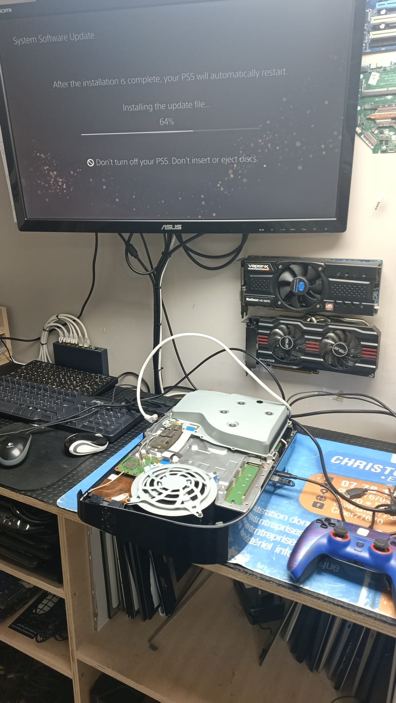 Restaurer le Plaisir du Jeu : Instantanés de Réparation de Consoles