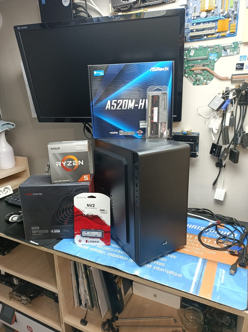 PC Gamer & Montage : Création sur Mesure