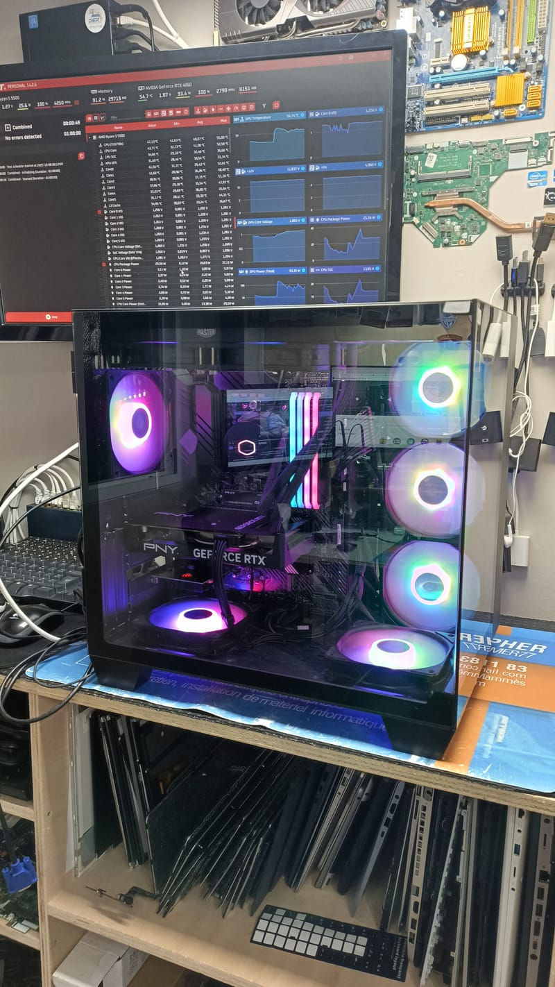 PC Gamer & Montage : Création sur Mesure