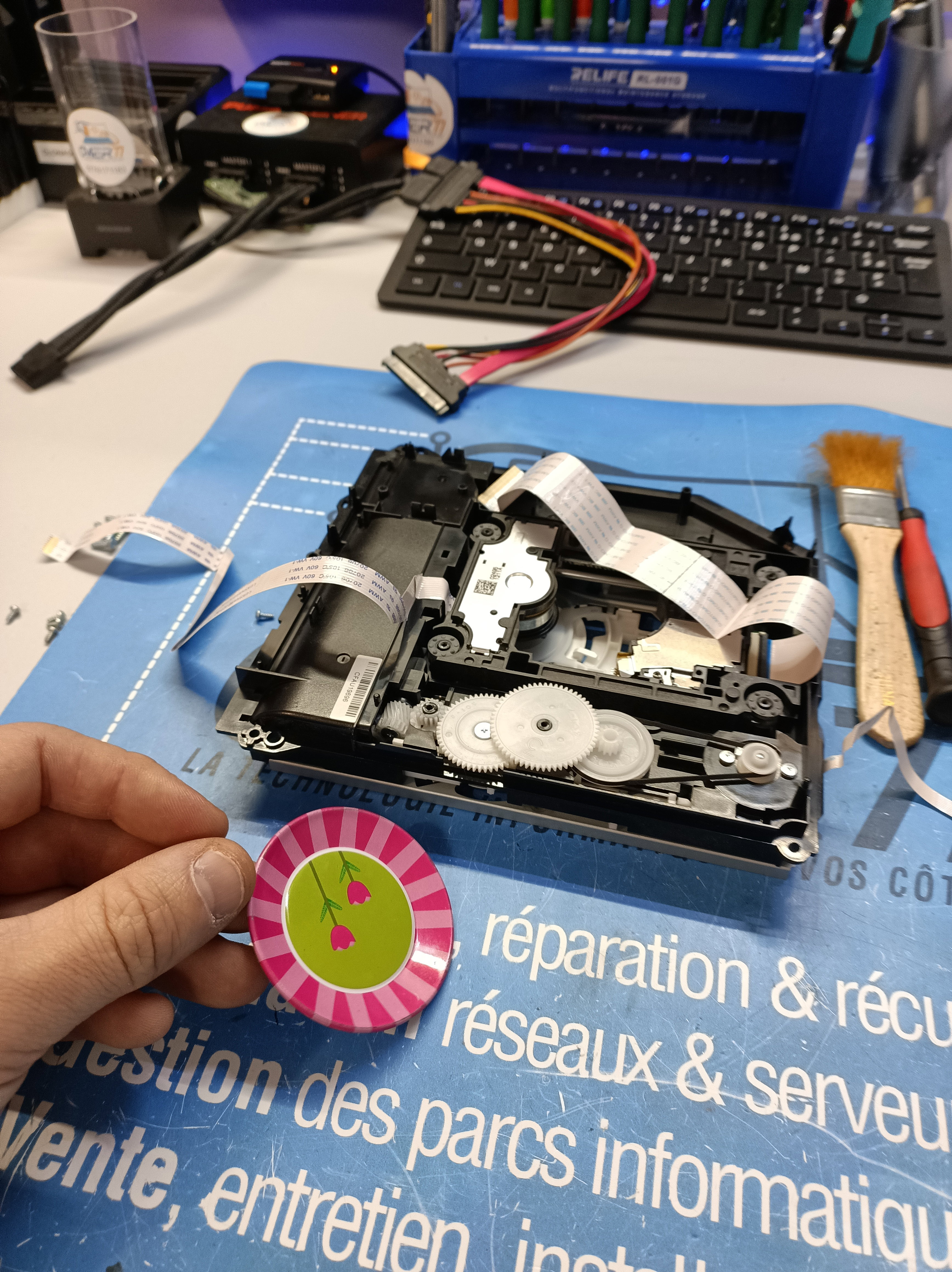 Restaurer le Plaisir du Jeu : Instantanés de Réparation de Consoles