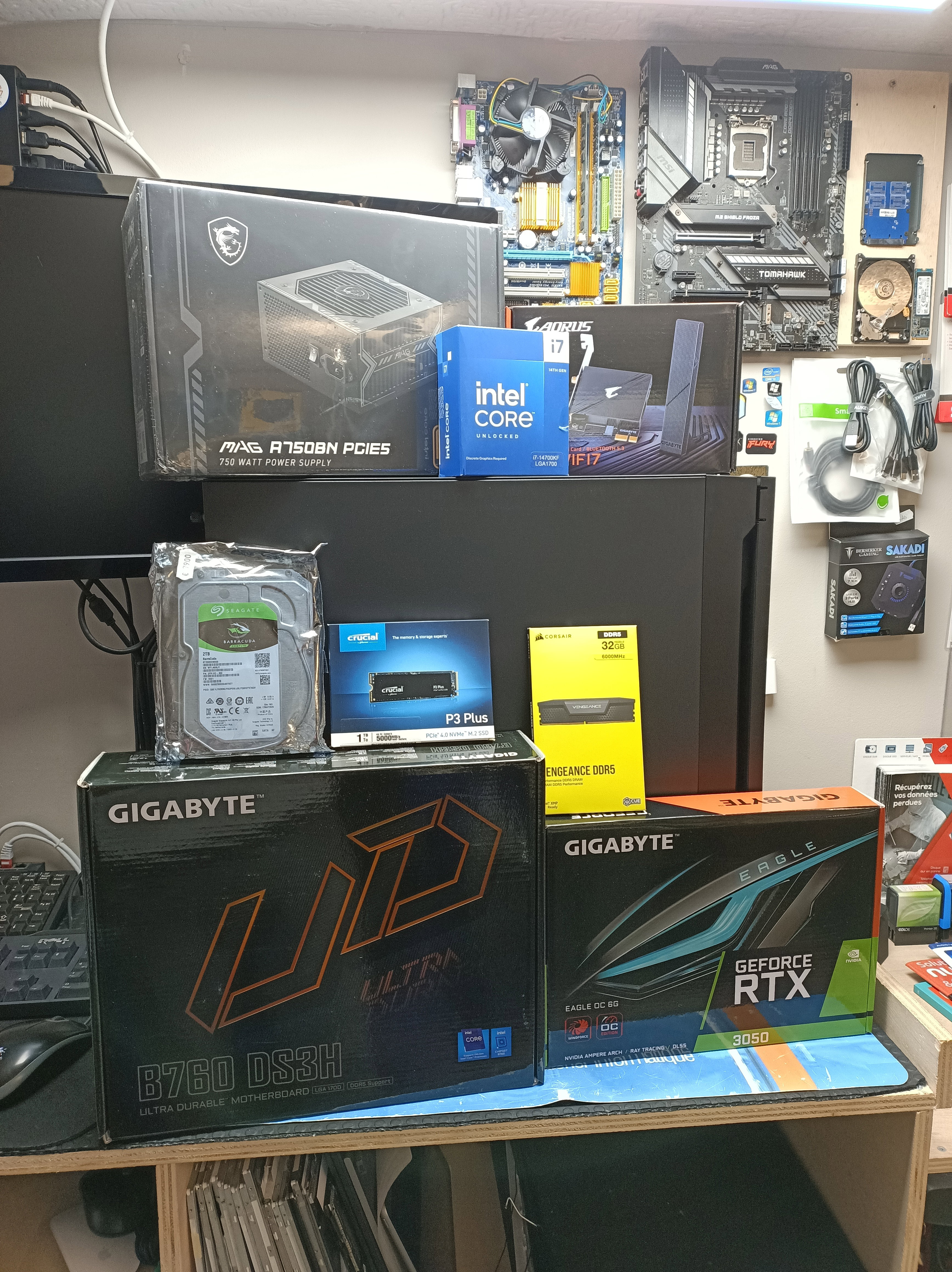 PC Gamer & Montage : Création sur Mesure