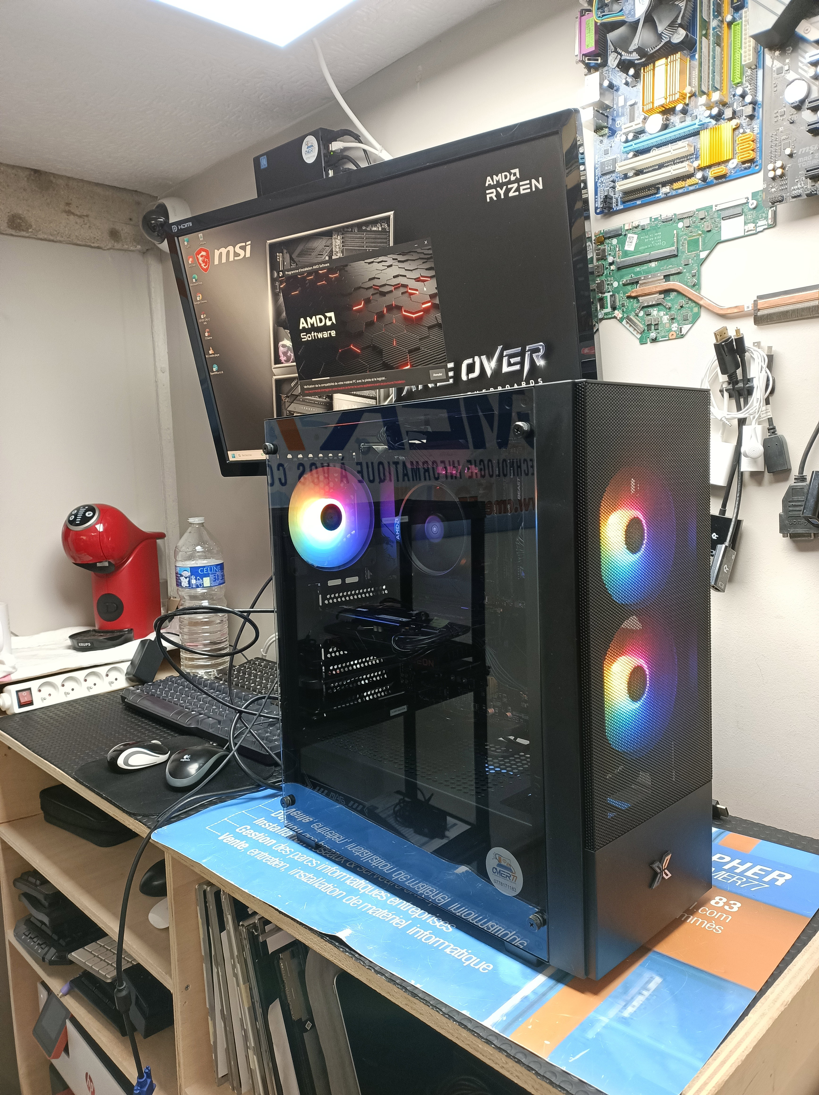 PC Gamer & Montage : Création sur Mesure