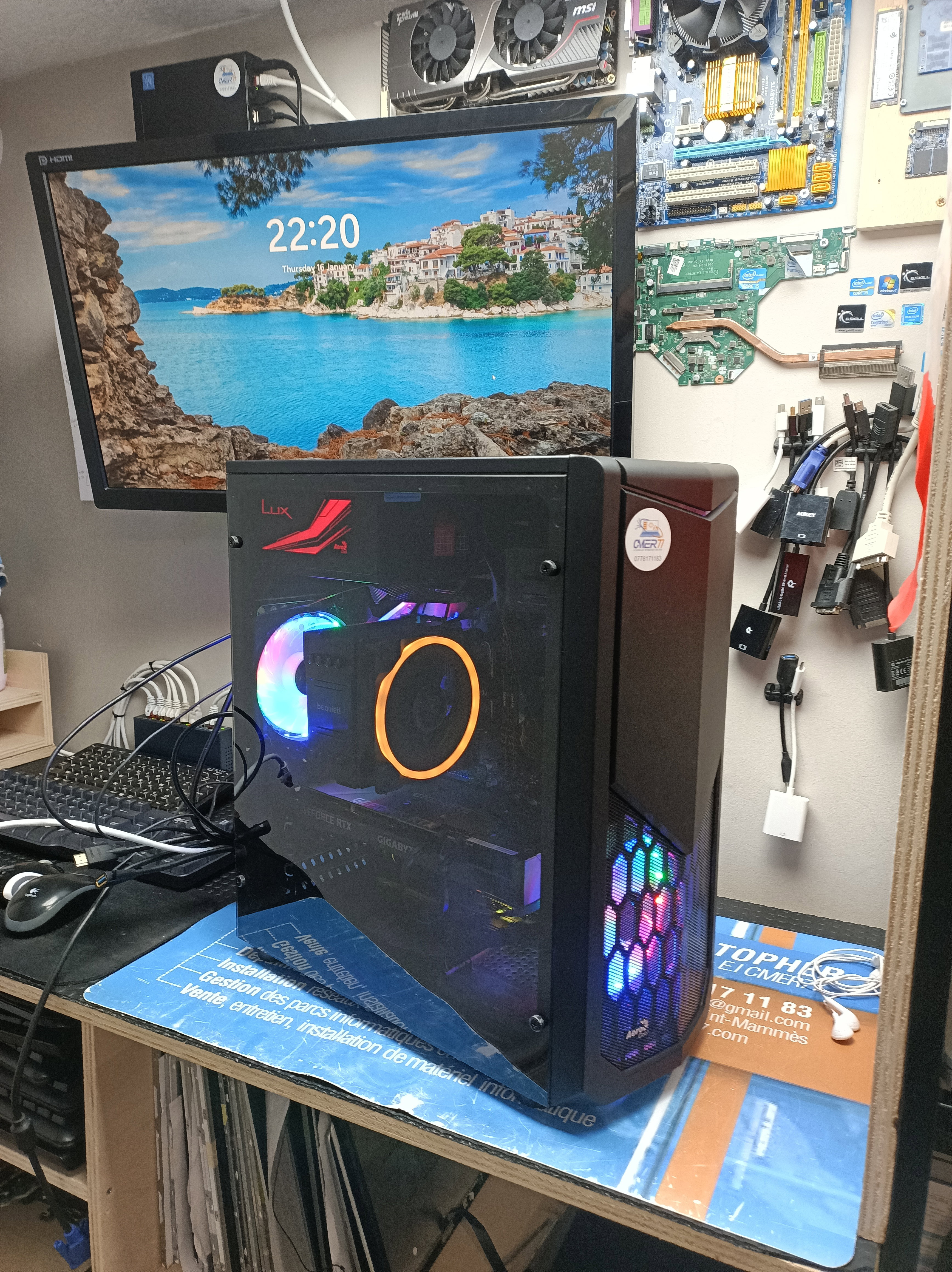 PC Gamer & Montage : Création sur Mesure