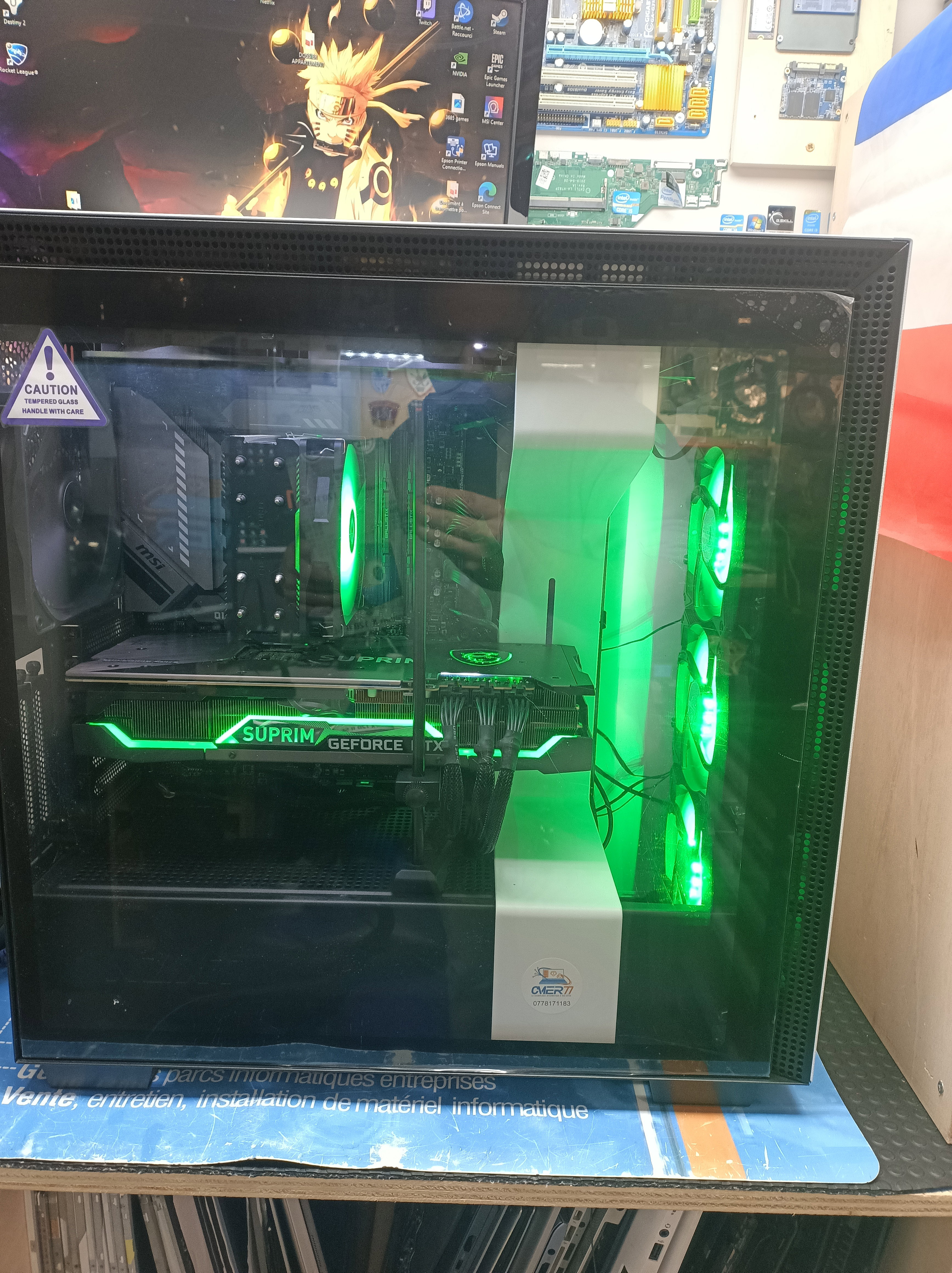 PC Gamer & Montage : Création sur Mesure