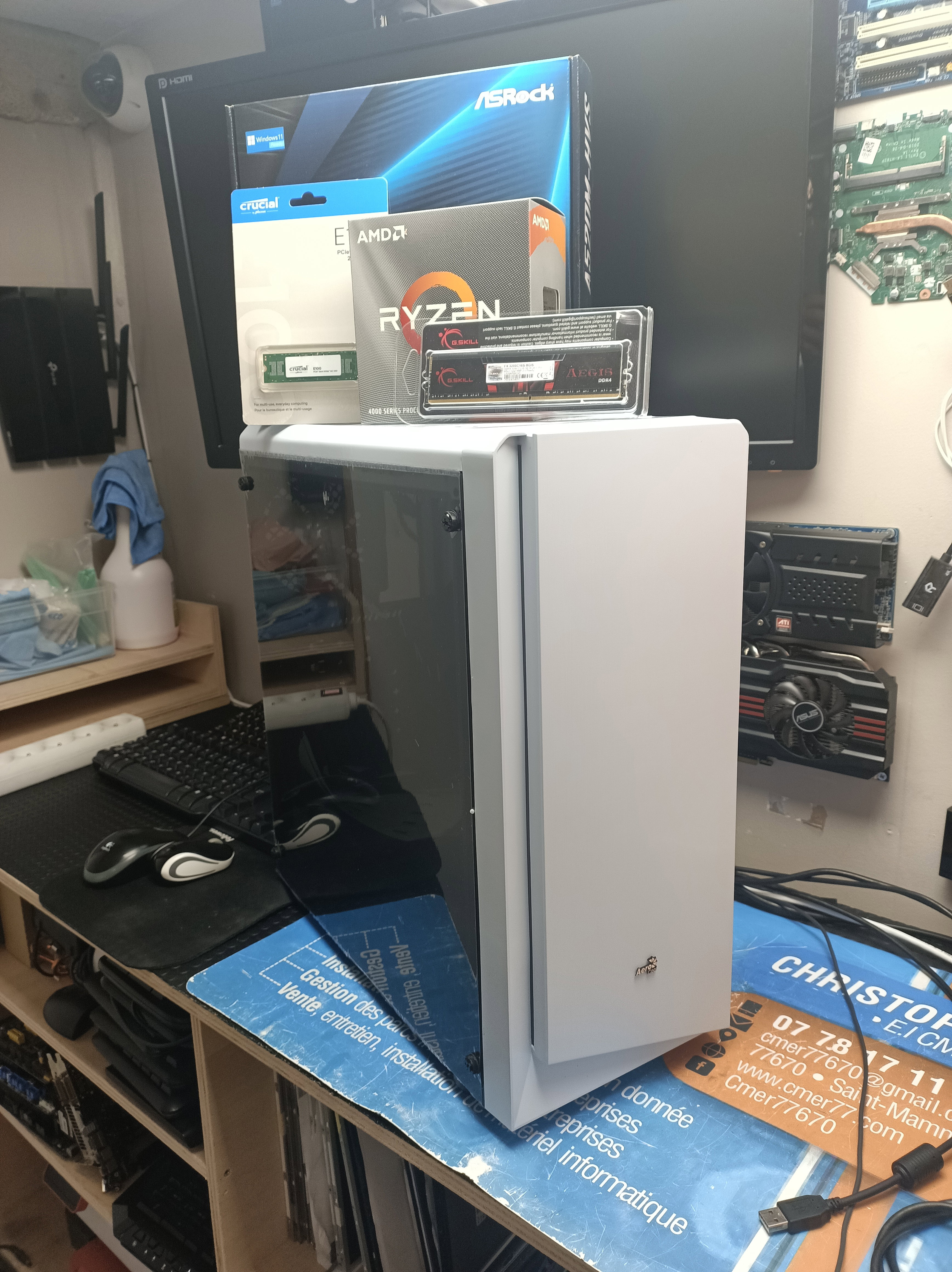 PC Gamer & Montage : Création sur Mesure