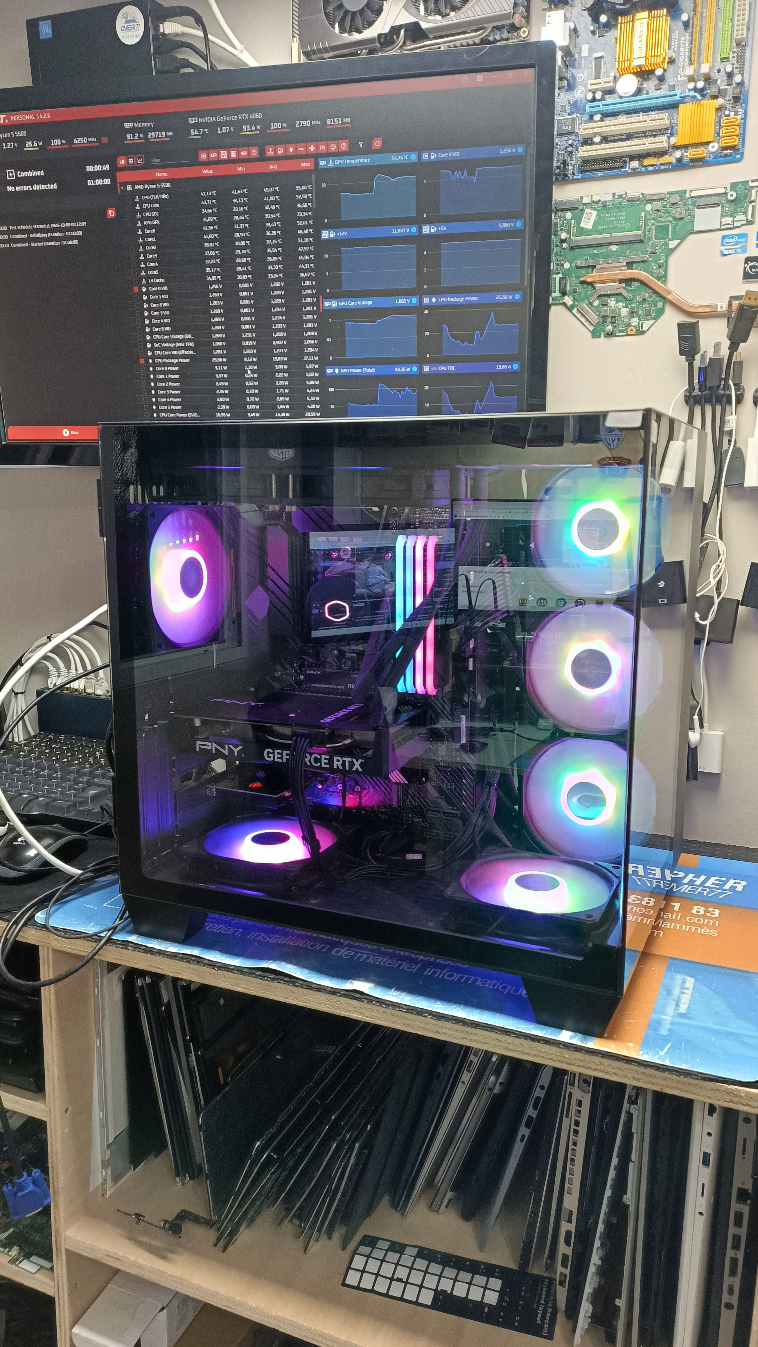 PC Gamer & Montage : Création sur Mesure