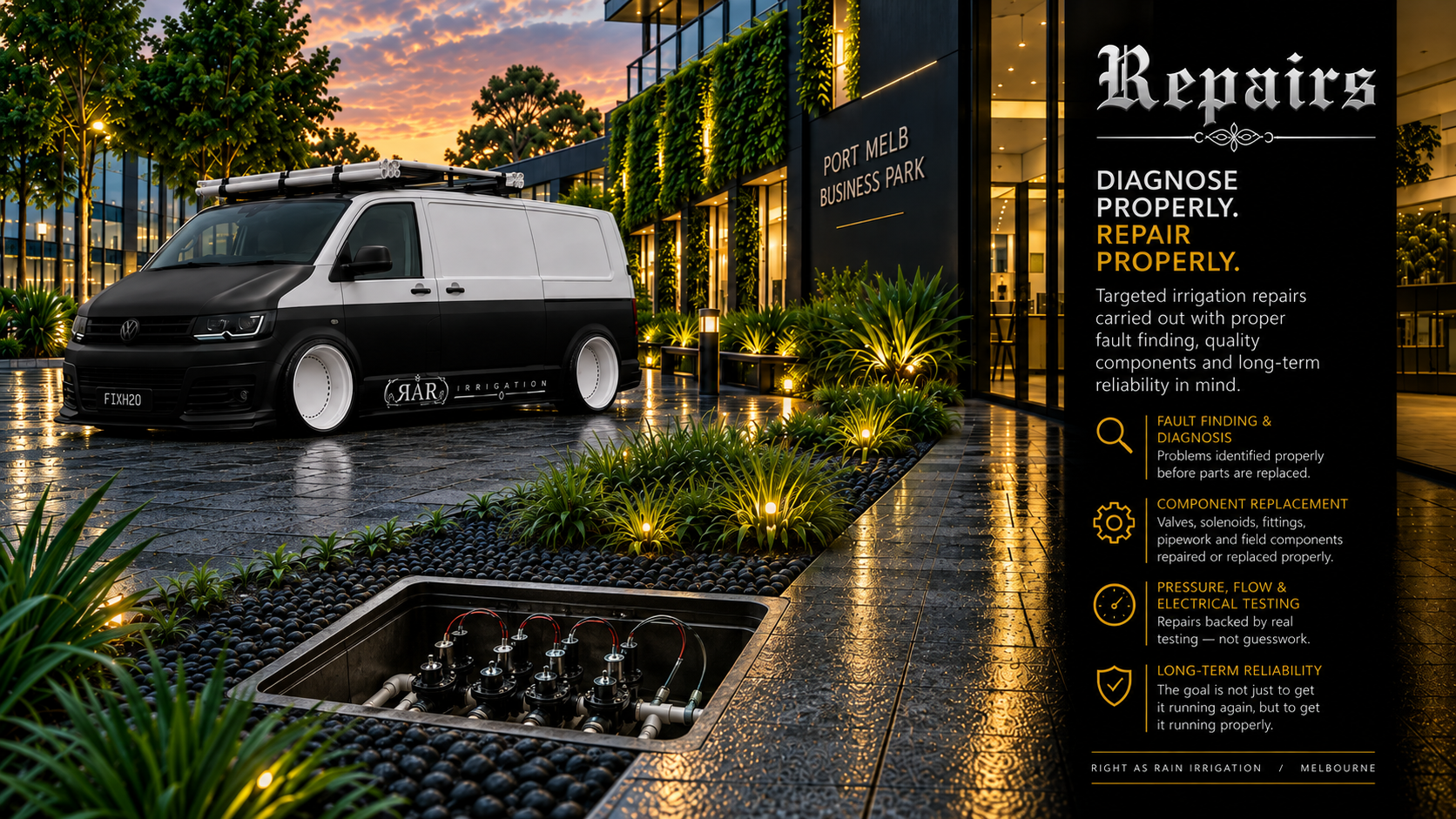 Irrigation Repairs Melbourne