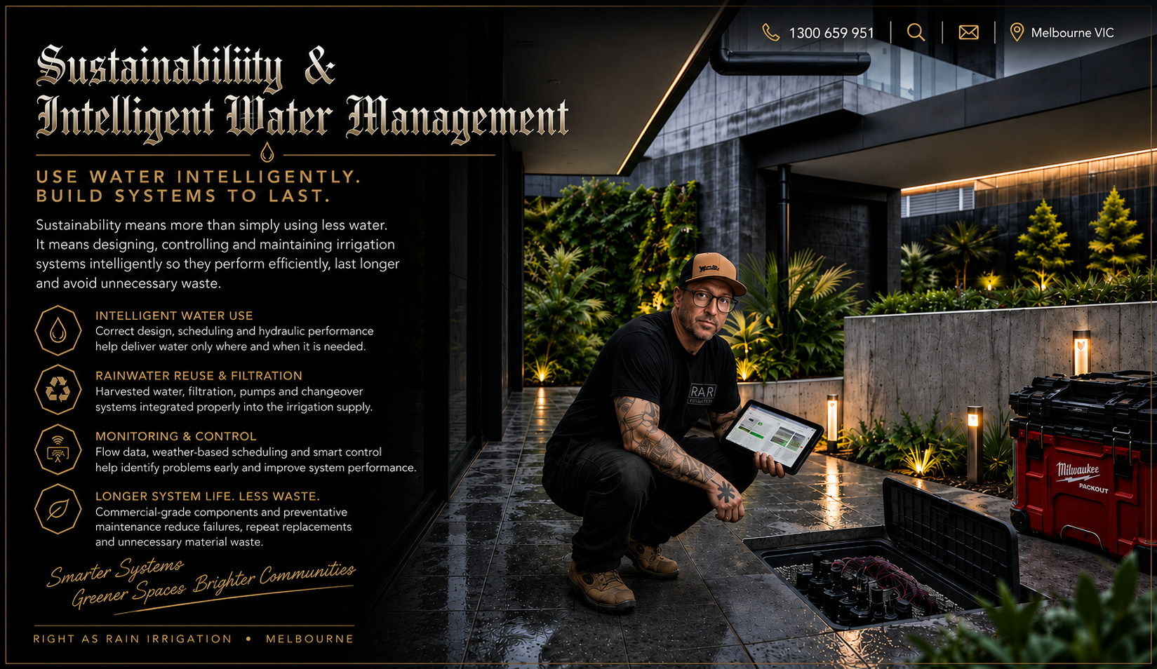 Sustainable Irrigation & Intelligent Water Management Melbourne