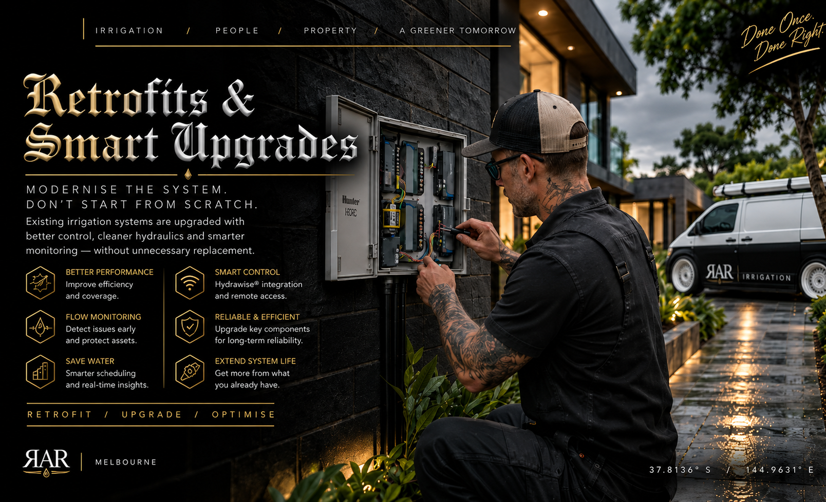 Irrigation Retrofits and Smart Upgrades Melbourne