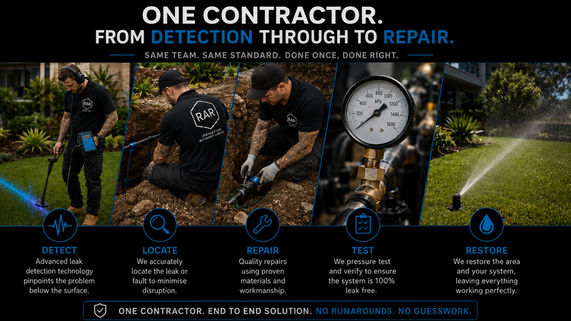 One contractor from detection through to repair
