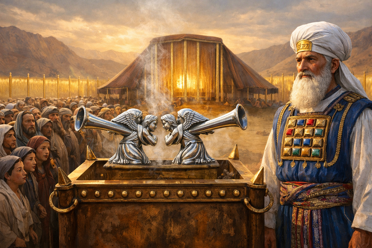 בין כרובים לחצוצרות, על אהבה ושכינה