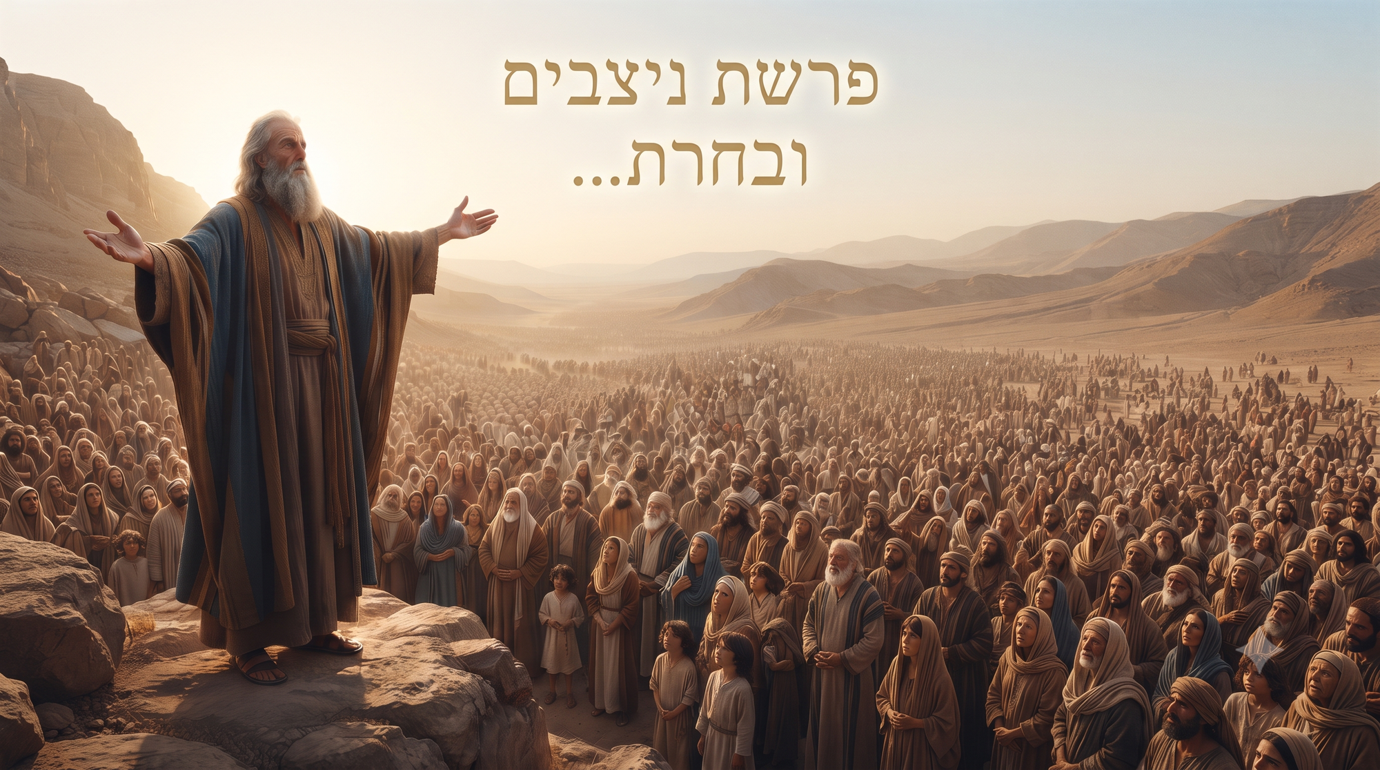 פרשת ניצבים - " ובחרת...."