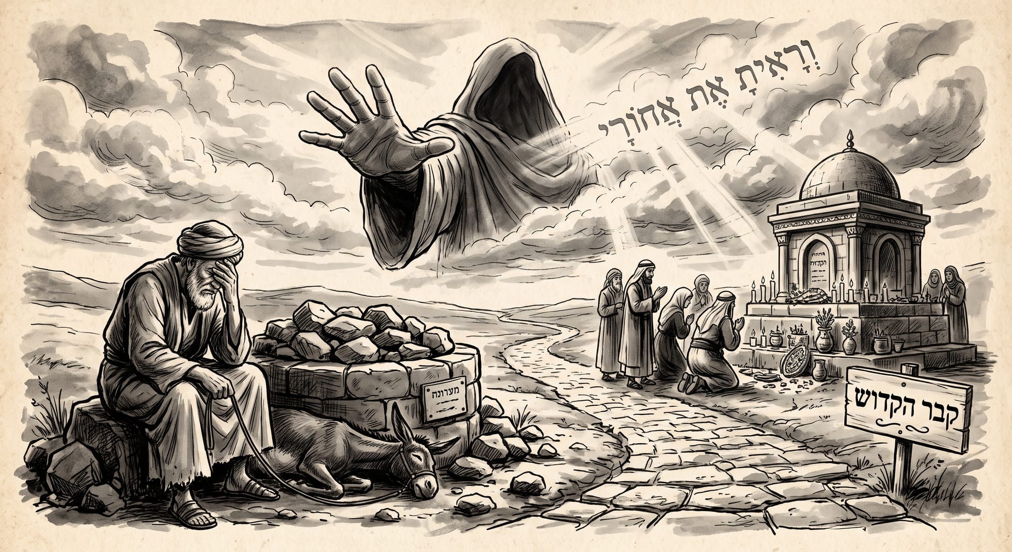מי קבור תחת המצבה - מבט על קריאה לשבת סוכות