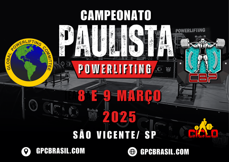 CAMPEONATO PAULISTA DE POWERLIFTING
