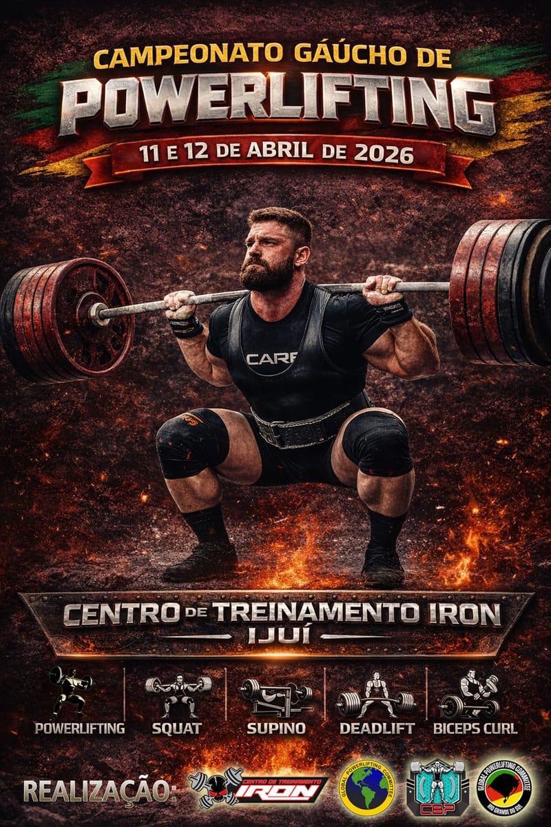 CAMPEONATO GAÚCHO DE POWERLIFTING
