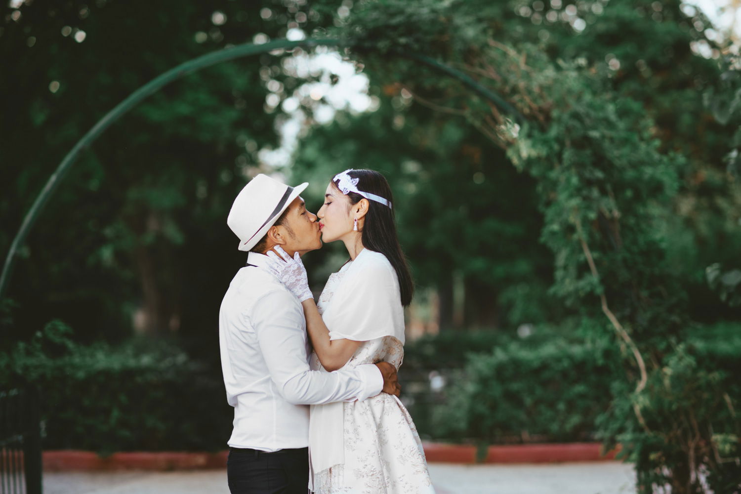 pre wedding session at san anton gardens