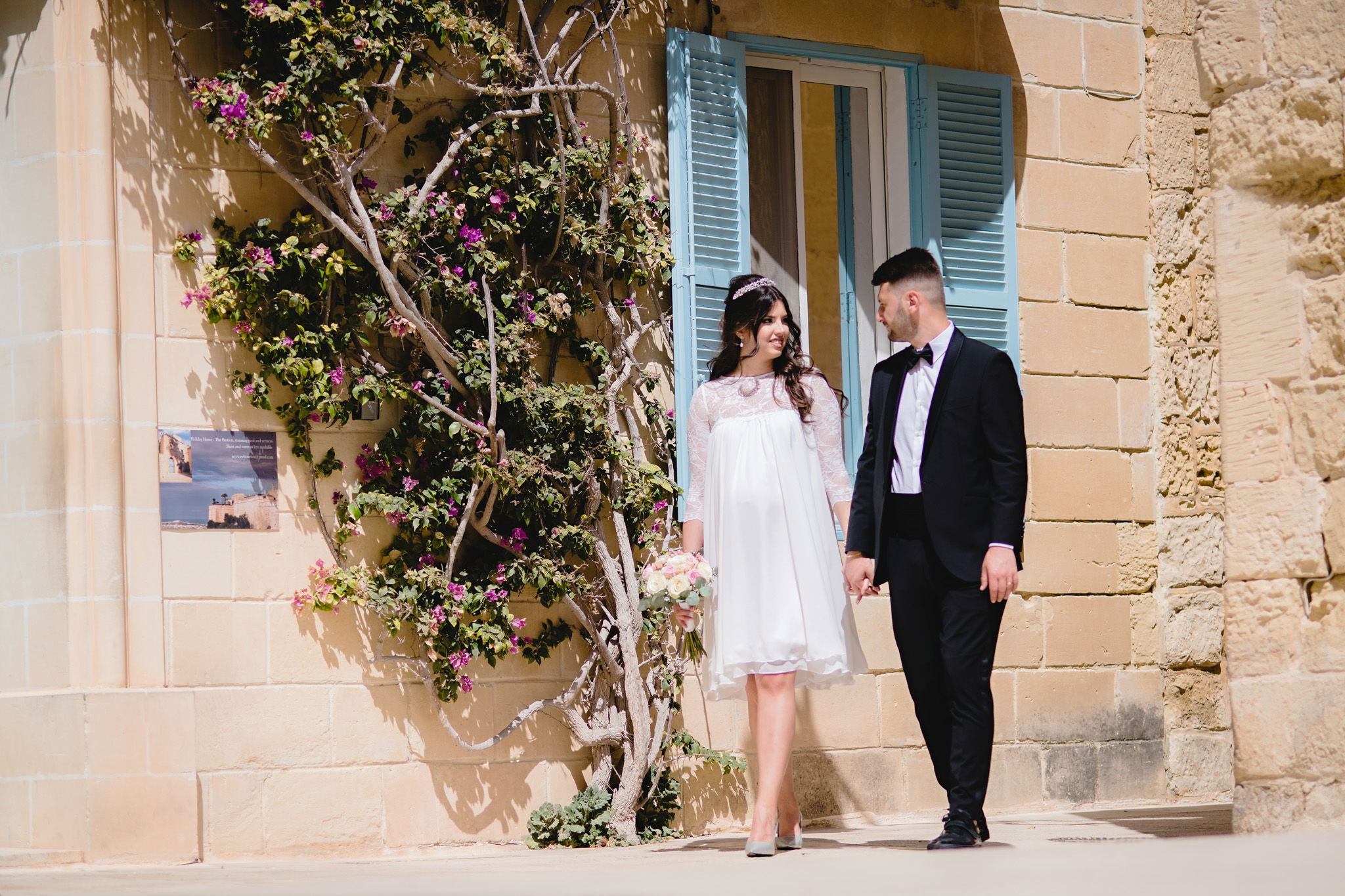 wedding photoshoot mdina