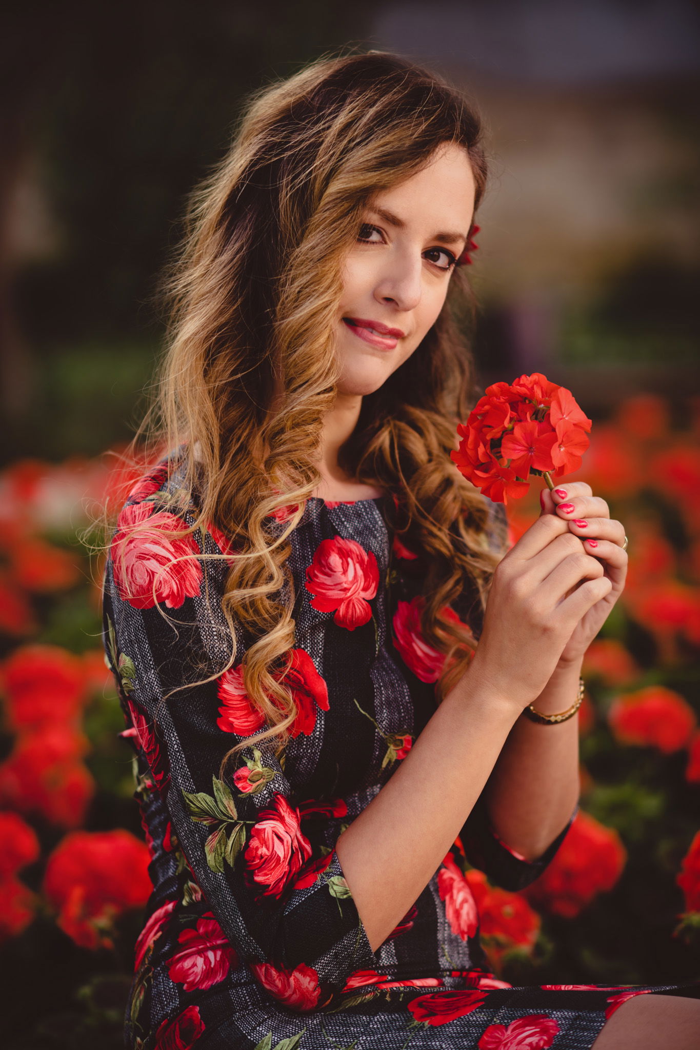 photo portrait of bride to be at lower barakka gardens