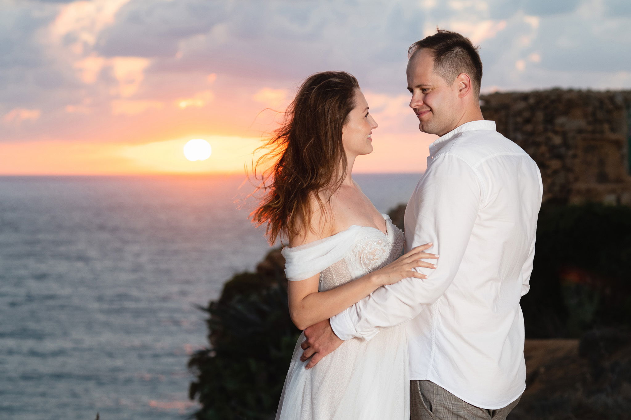 pre wedding session golden bay malta