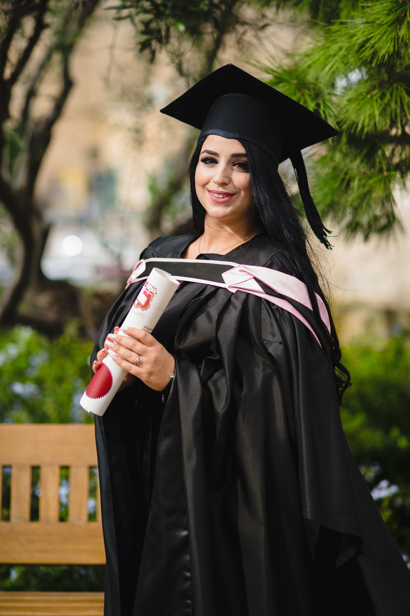 graduation photo session upper barraka gardens