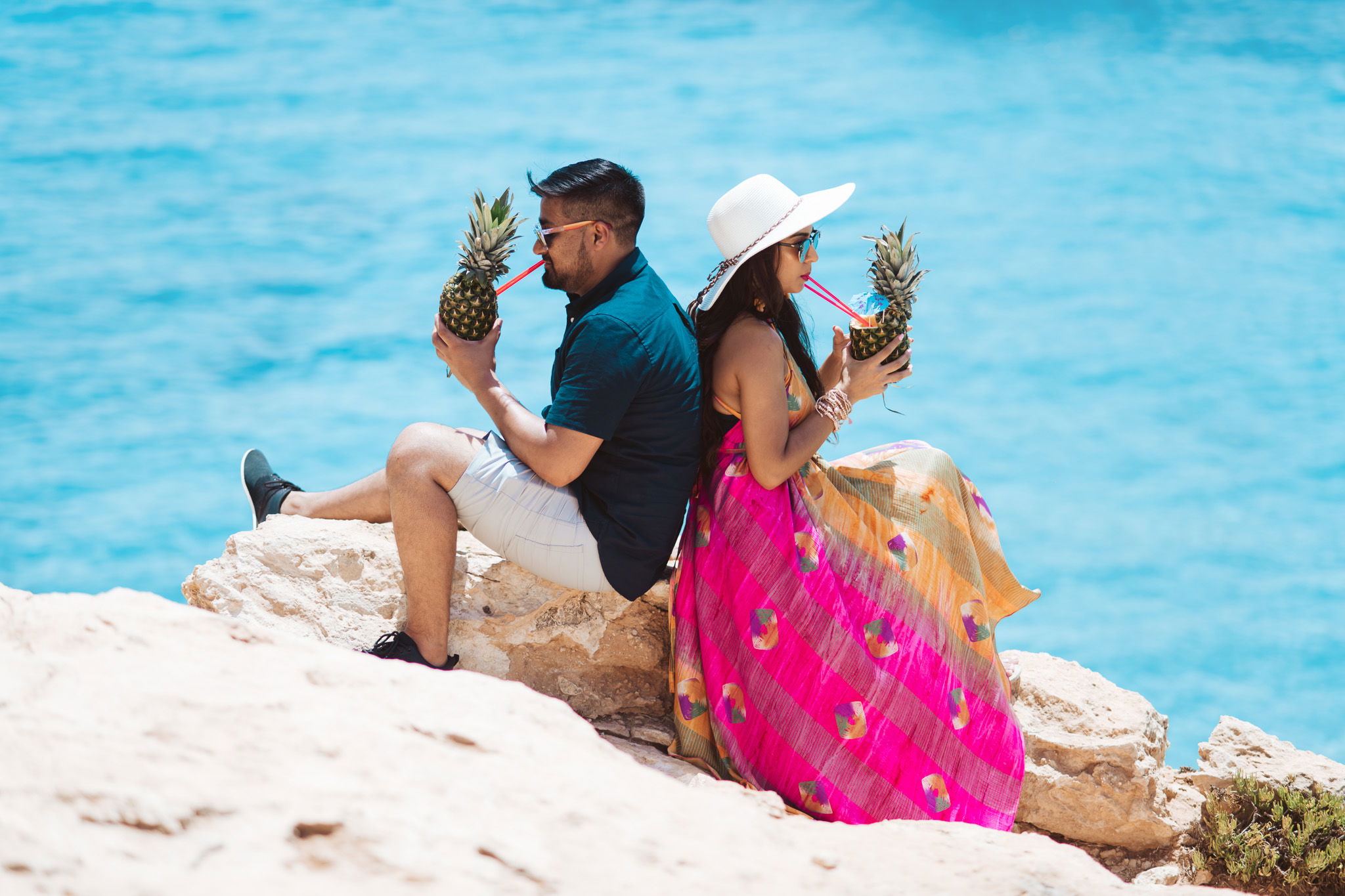 comino pre wedding photo session