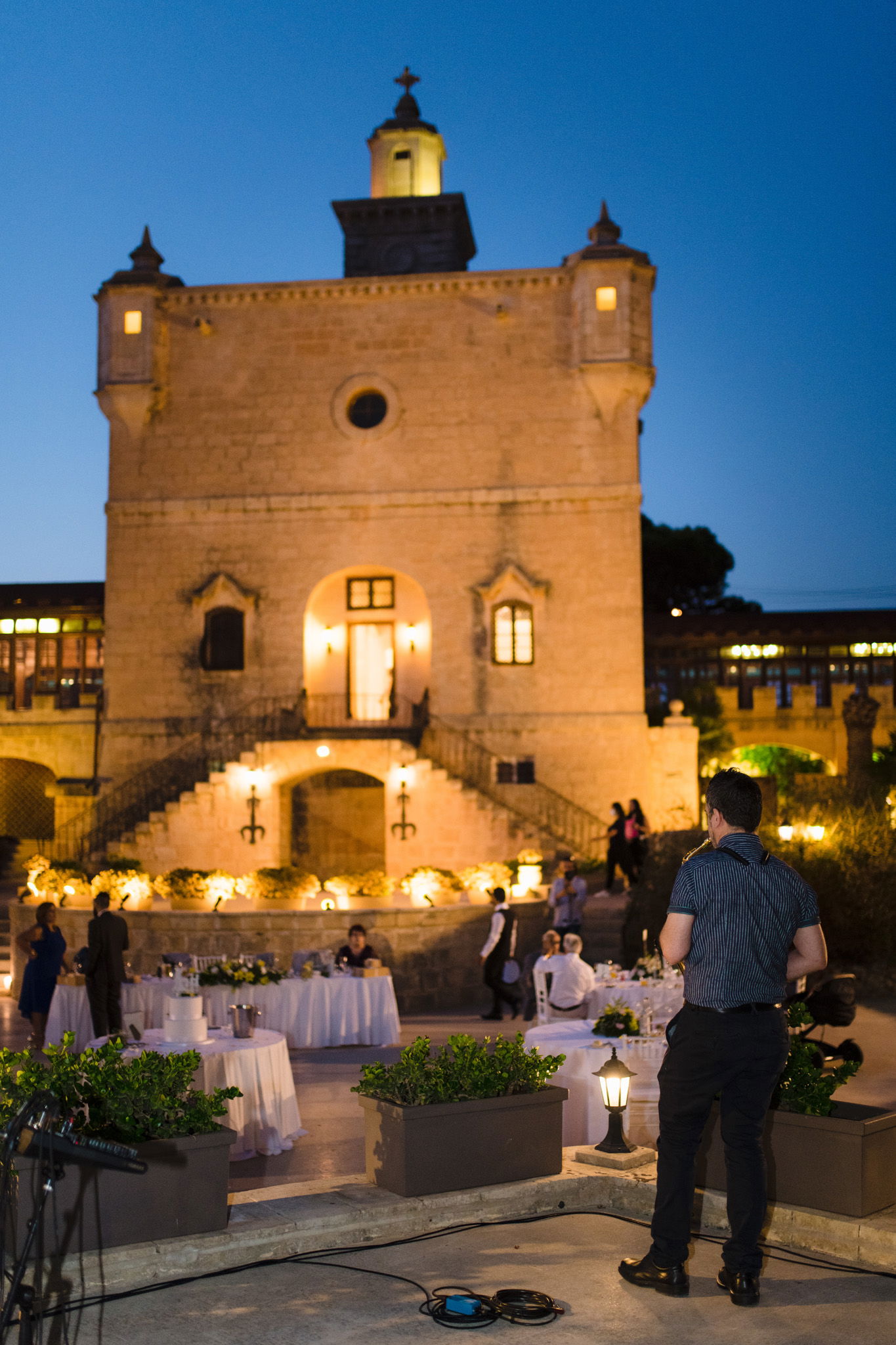 castello zamitello wedding reception