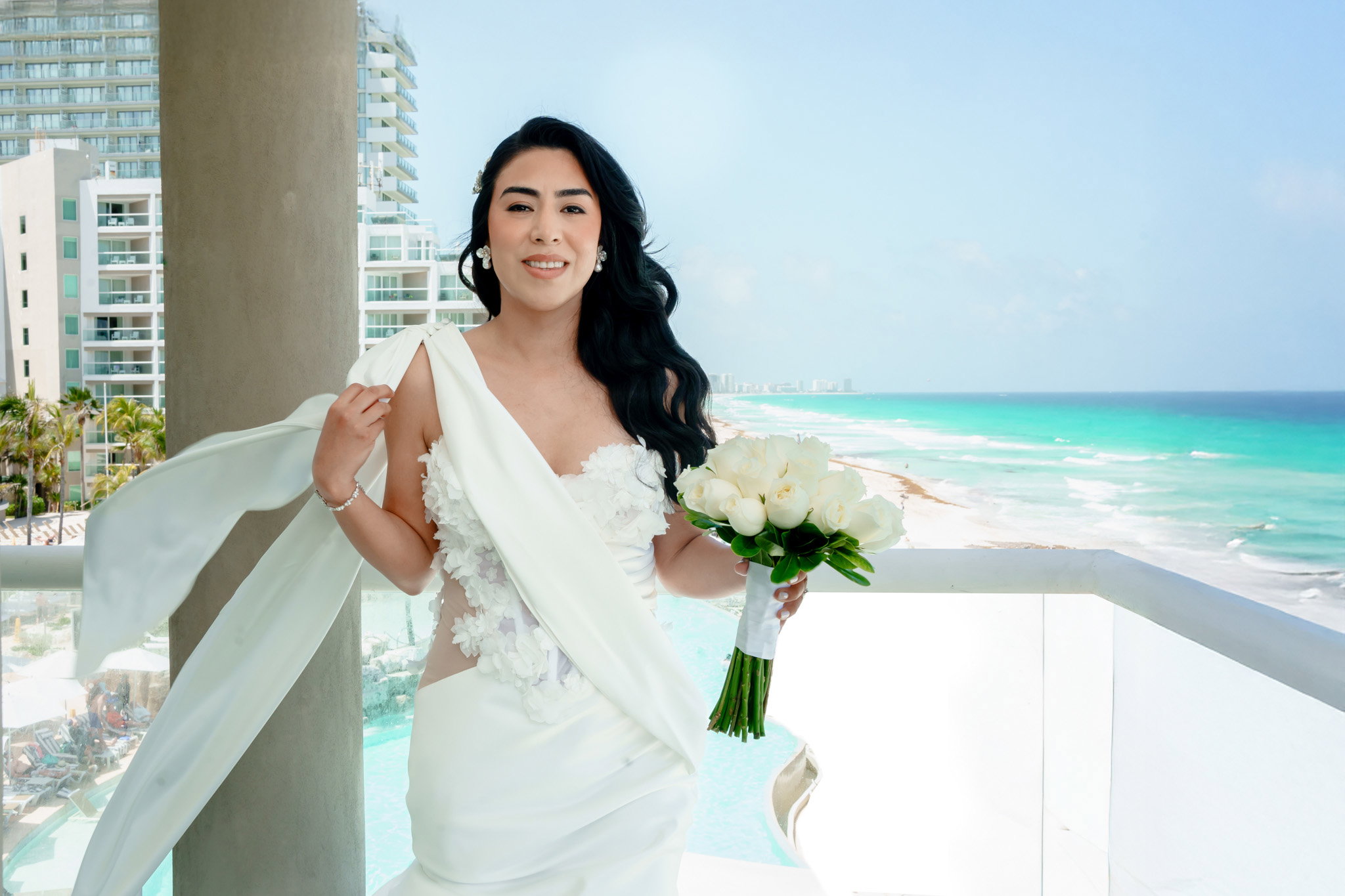 Wedding portraits in Riviera Maya