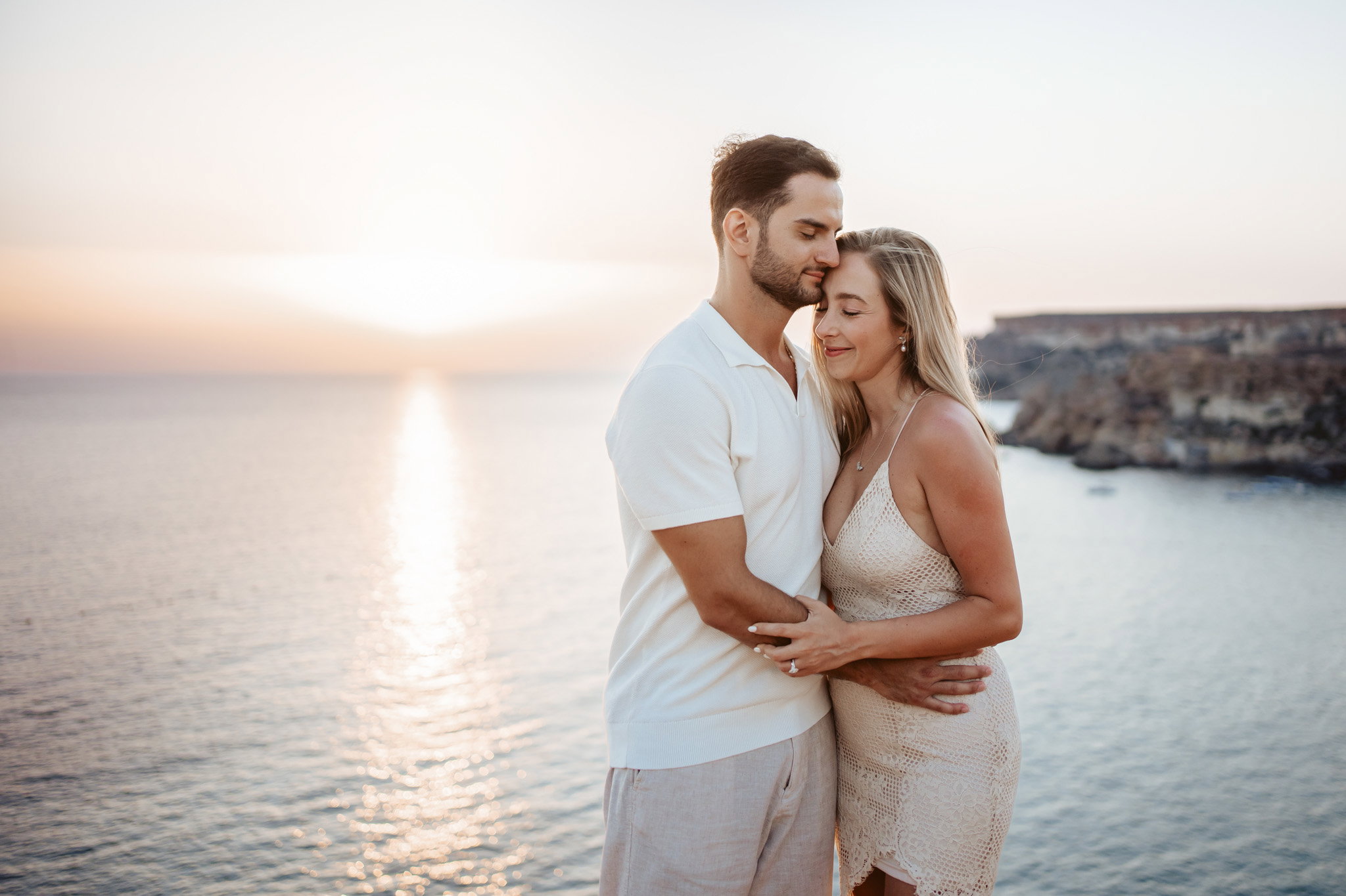 Engagement photoshoot in malta