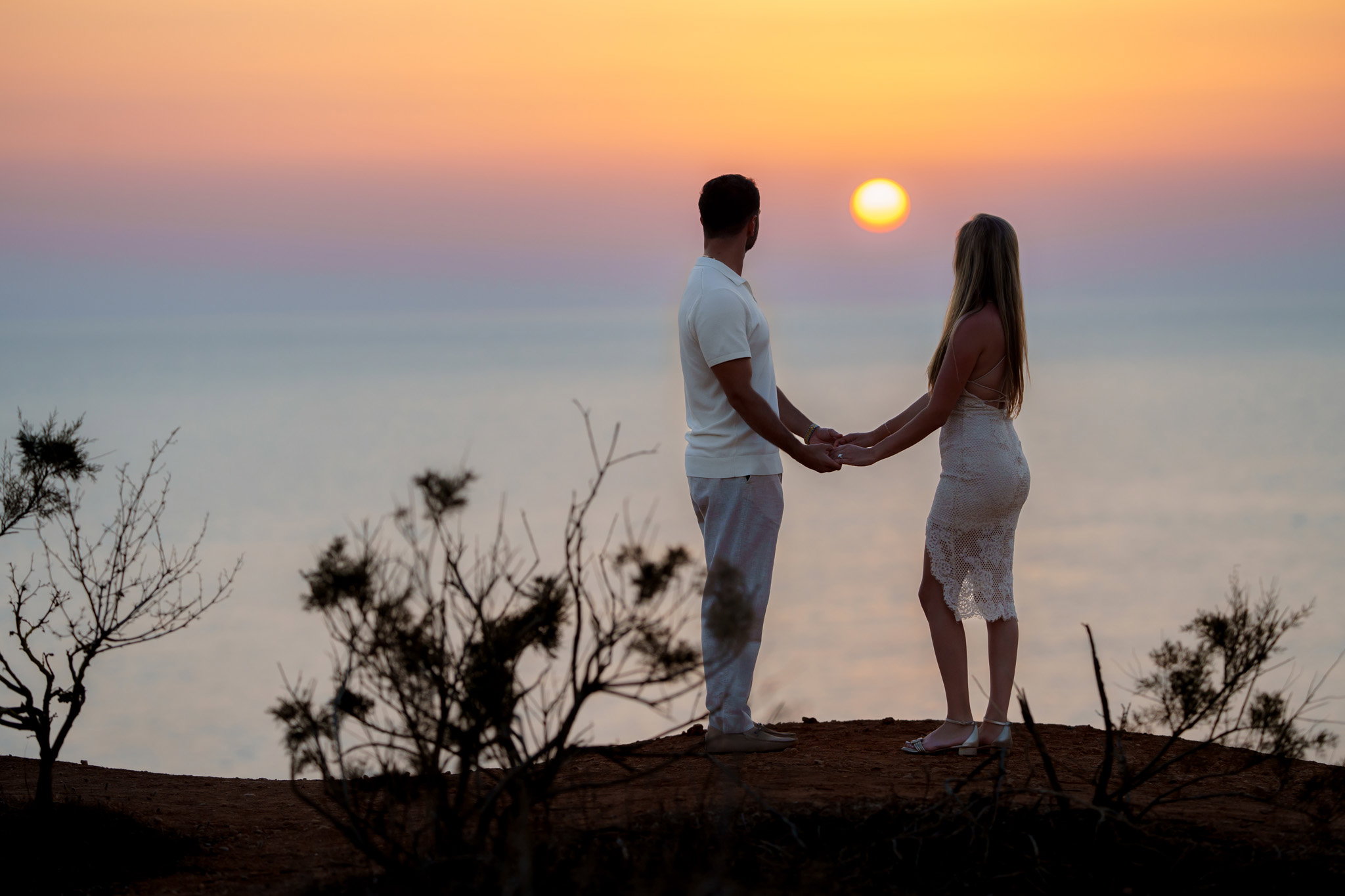 Engagement photoshoot in malta