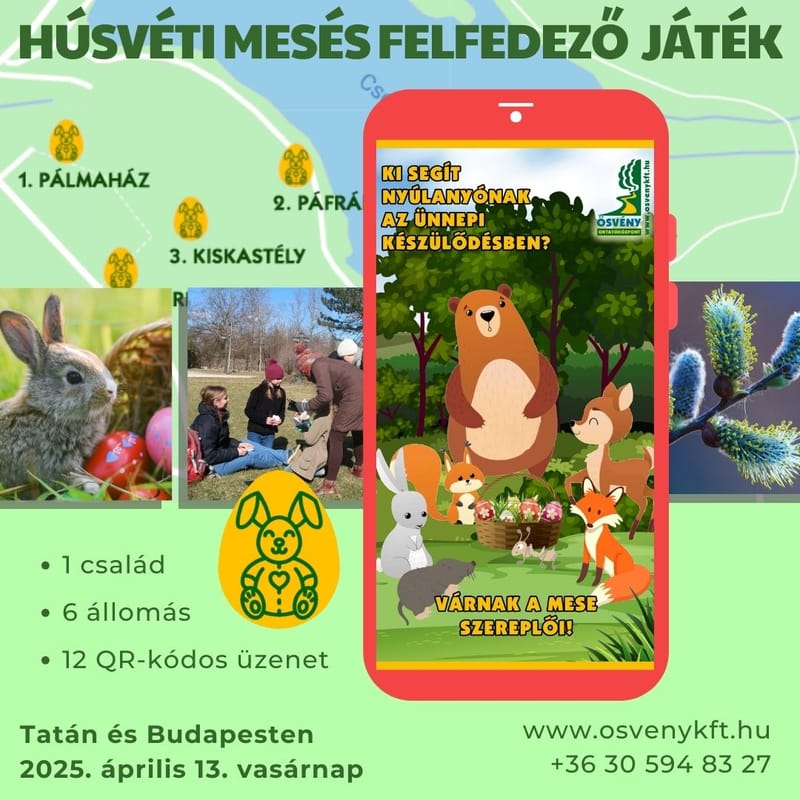Húsvéti Mesés Játék Tatán - ÖSVÉNY Családi Programok