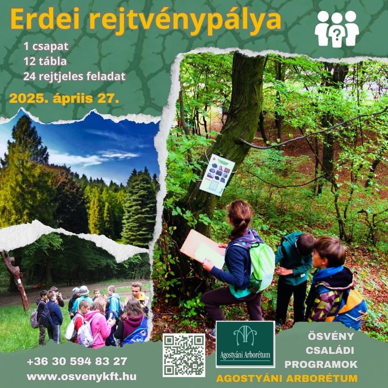 Erdei rejtvénypálya - ÖSVÉNY Családi Programok