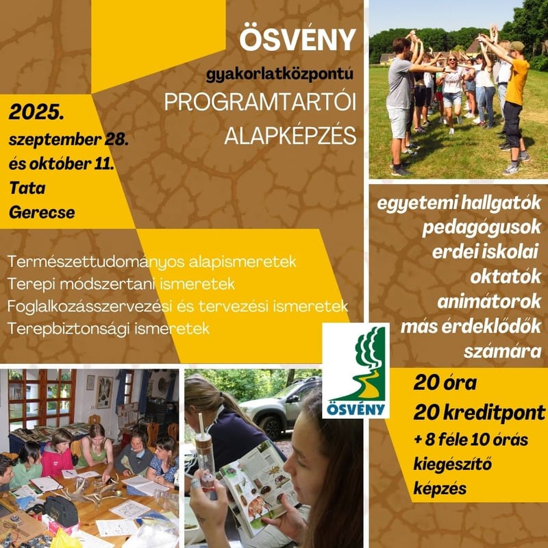 TEREPI PROGRAMTARTÓI KÉPZÉS II. őszi alkalom