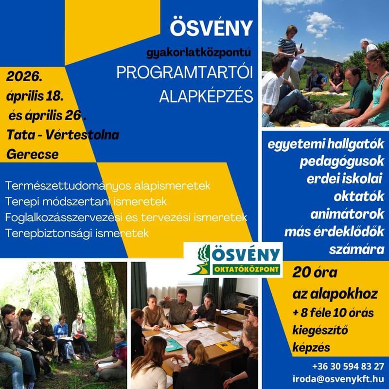 TEREPI PROGRAMTARTÓI ALAPKÉPZÉS I. tavaszi alkalom