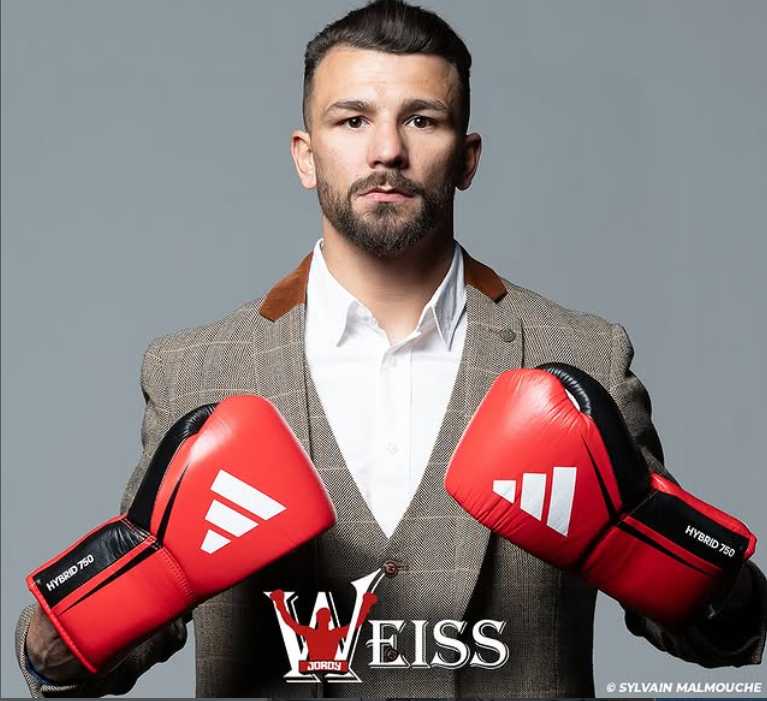 Notre Parrain , Jordy Weiss, à nos côtés avec ses valeurs combatives, son humilité, son respect