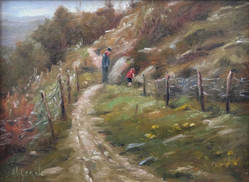 "Hill Walk in Connemara"