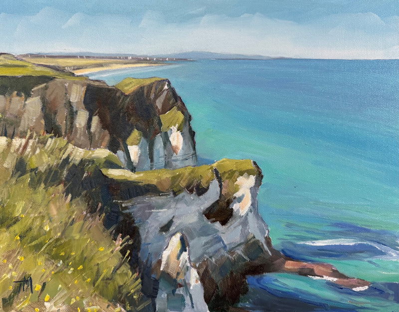 "Sunlight on the Cliffs"