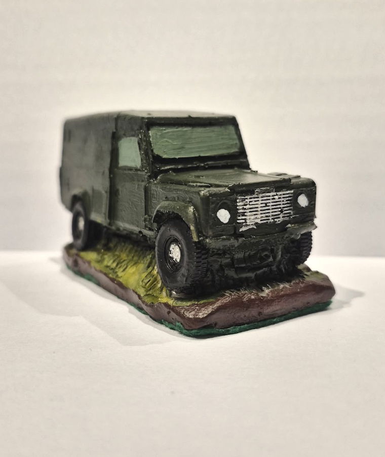 Green Land Rover
