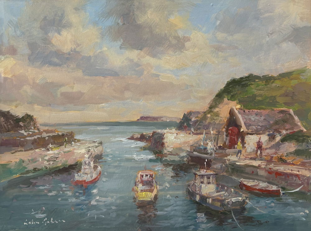 "Ballintoy Harbour"