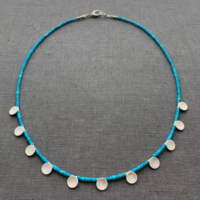 Silver Drops Necklace