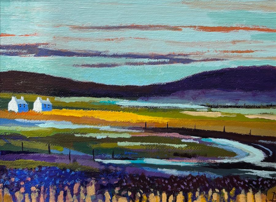 "Sunset by the Lough"