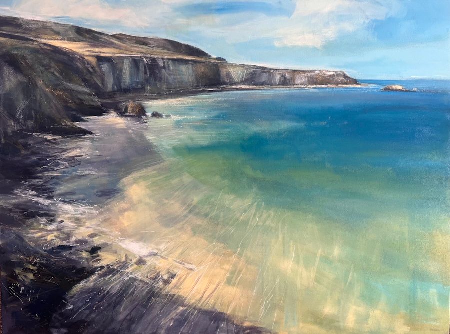 "Turquoise Sea, Carrick-a-Rede Island"