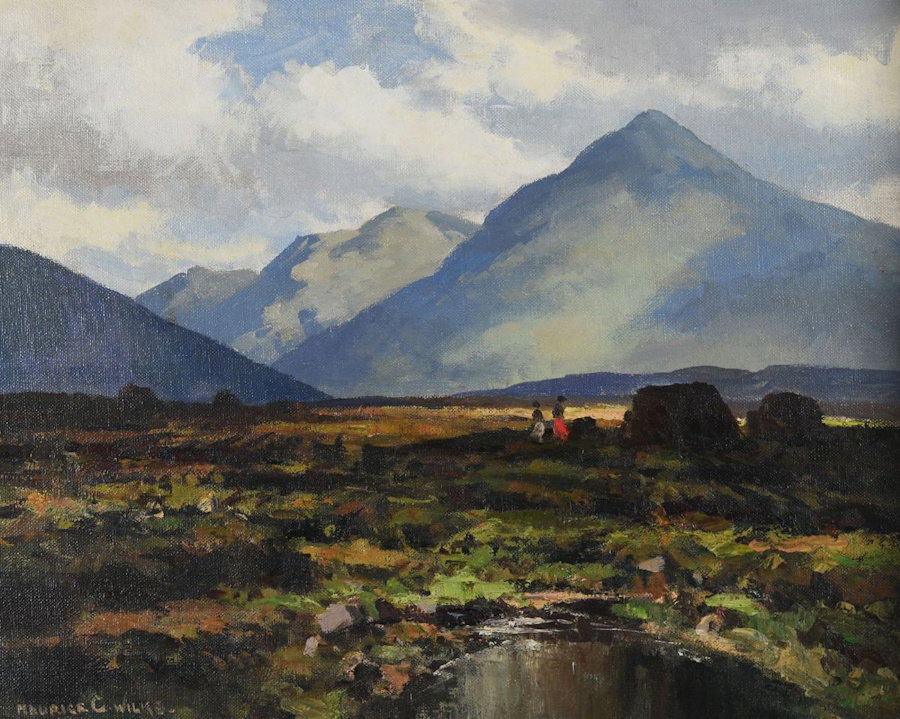 "Near Letterfrack, Connemara"