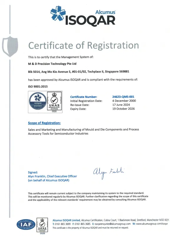 ISO Certifications