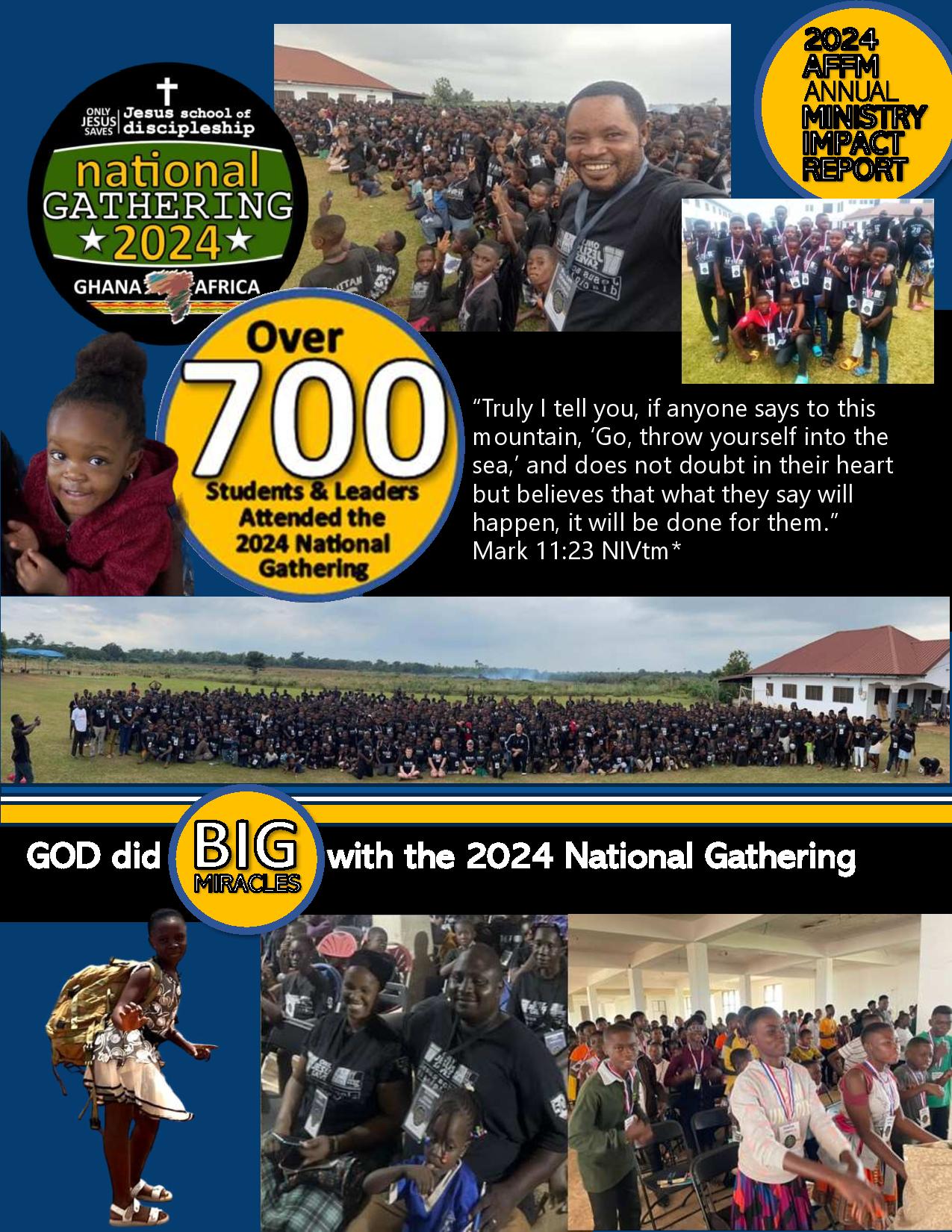 2024 AFFM & FFMG Year End Ministry Impact Report