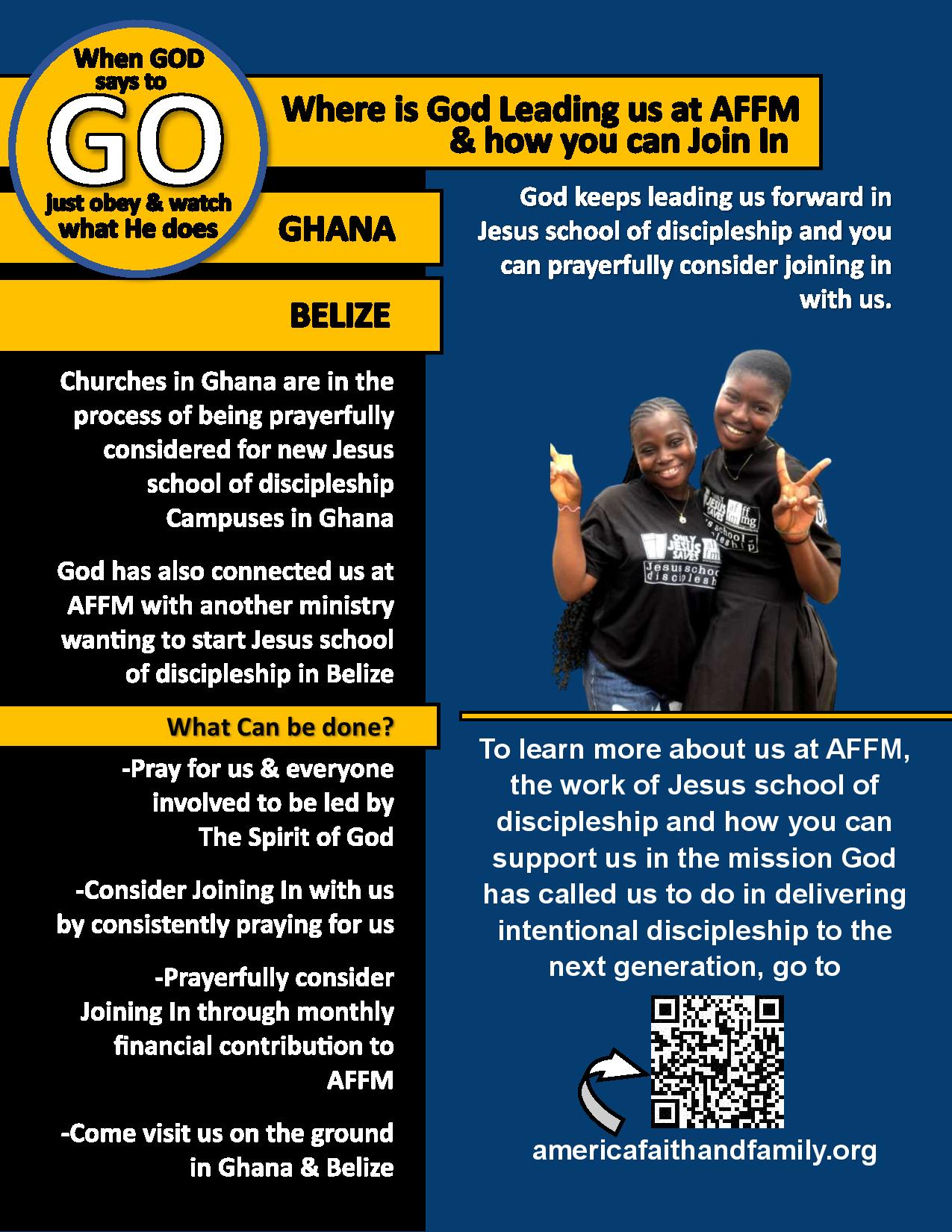 2024 AFFM & FFMG Year End Ministry Impact Report